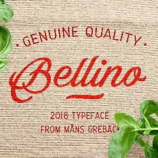 Bellino PERSONAL USE ONLY font