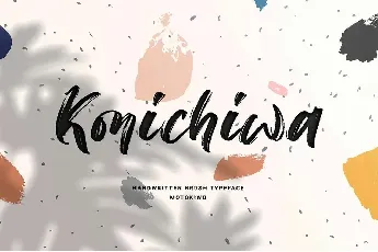 Konichiwa font