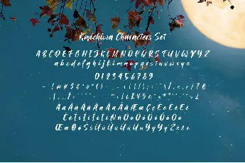 Konichiwa font