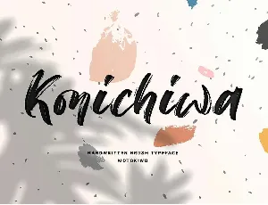 Konichiwa font