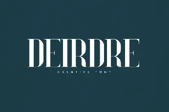 Deirdre font