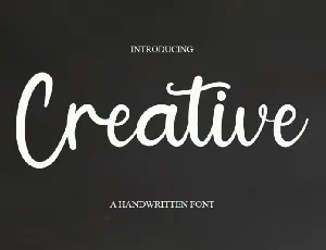 Creative font