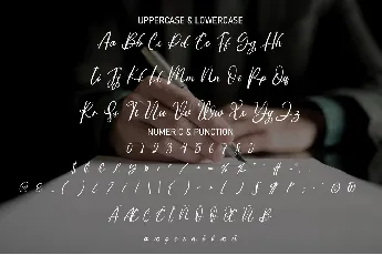 William Smitson font