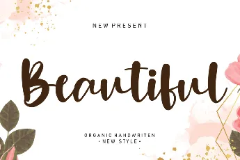 Beautiful Typeface font