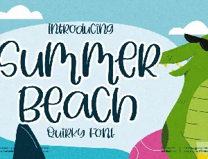 Summer Beach font