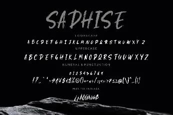 Sadhise font