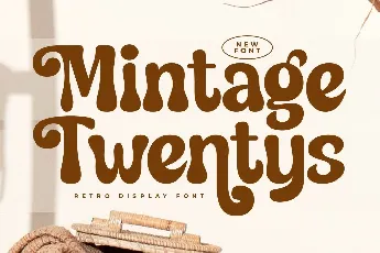 Mintage Twentys DEMO VERSION font