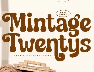 Mintage Twentys DEMO VERSION font