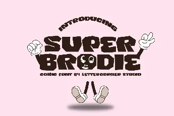 Super Brodie font