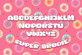 Super Brodie font