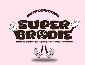 Super Brodie font