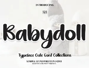 Babydoll Script font