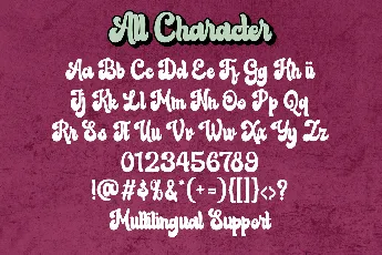 Bluend font