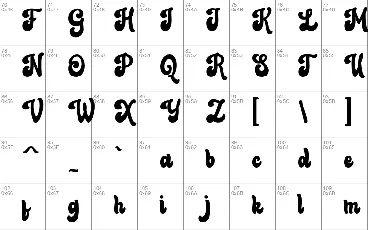 Bluend font