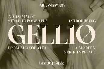 GELLIO font