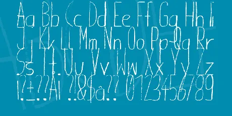 Giraffenhals font