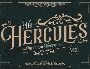 Hercules font