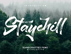 Stay Chill font