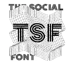 The Social Typeface font