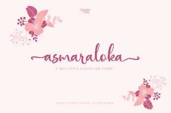 Asmaraloka DEMO font