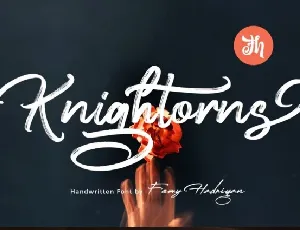 Knightorns font