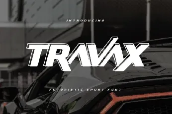 Travax font