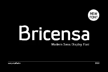 Bricensa font