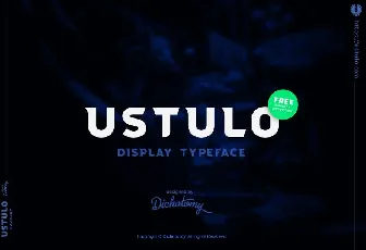 Ustulo font