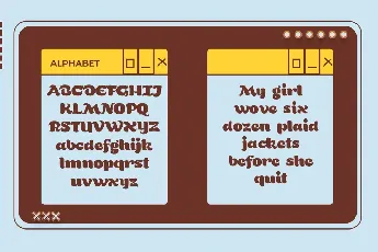 Chocotea font