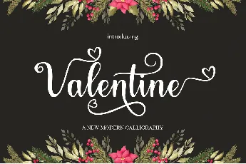 Valentine font