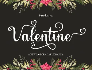 Valentine font