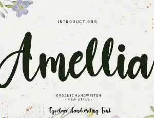 Amellia font