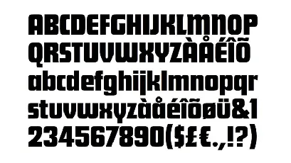 My Hero Academia font