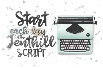 Jenthill Free font