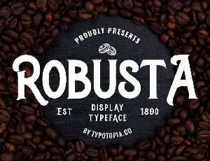 RobustaÂ Font font