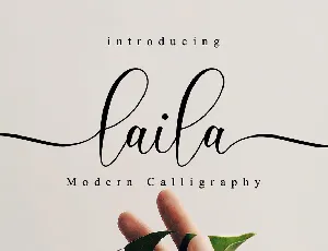 Laila font