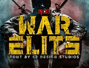 War Elite font