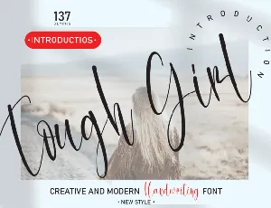 Tough Girl font