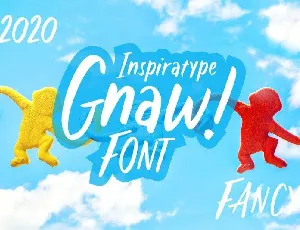 Gnaw – Kid’s Fancy font