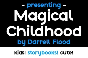 Magical Childhood font