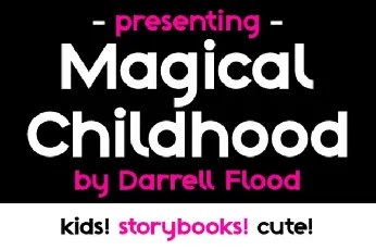 Magical Childhood font