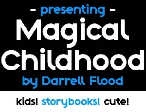 Magical Childhood font