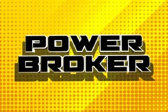 Power Broker Family font