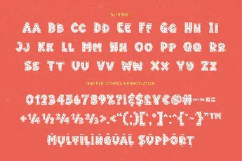 Retro Signed font