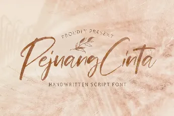 Pejuang Cinta font