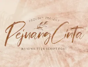 Pejuang Cinta font