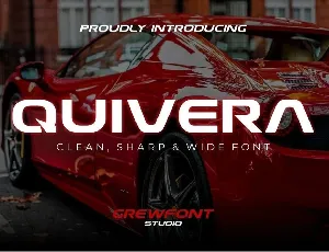 Quivera font