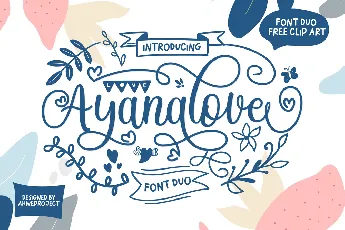 Ayanalove font