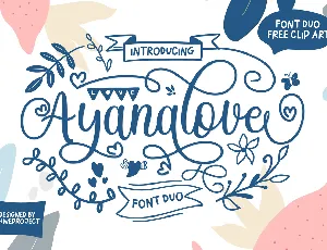 Ayanalove font