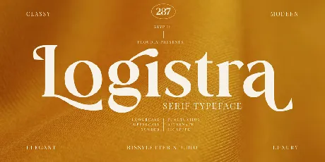 Logistra font